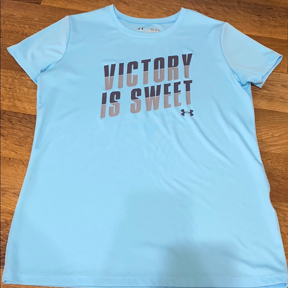 Under armour tee ‘victory is sweet’
